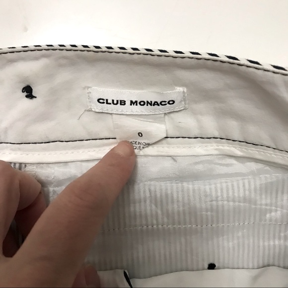 Club Monaco stripped shorts - Picture 3 of 5